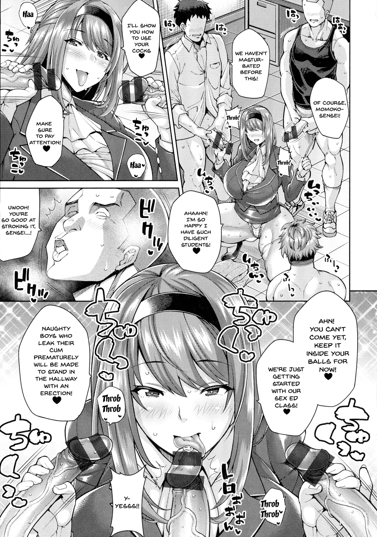 Hentai Manga Comic-Momoko Sensei's Fun Sex-Ed Class-Read-3